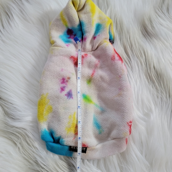 Found My Animal Tie Dye Hooded Dog Top - Picture 8 of 8